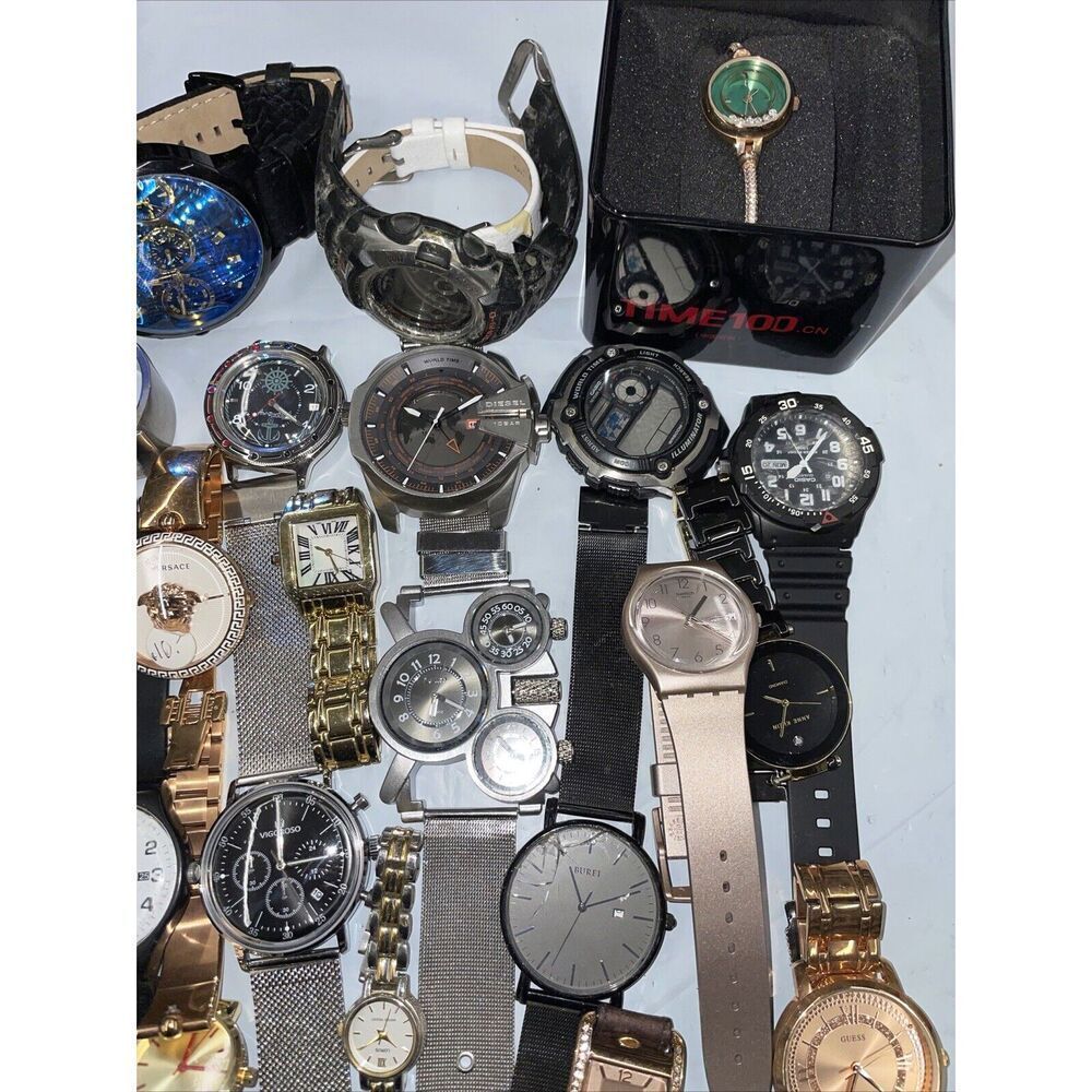 Wholesale Watches Diesel Timex MK Guess Versace Fossil Coach AX Qty 56 Sku LAN60 - Picture 7 of 13